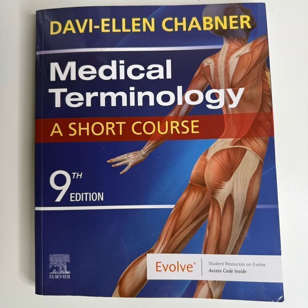 Elsevier Davi-Ellen Chabner Medical Terminology Soft Cover Textbook ISBN: 978032
